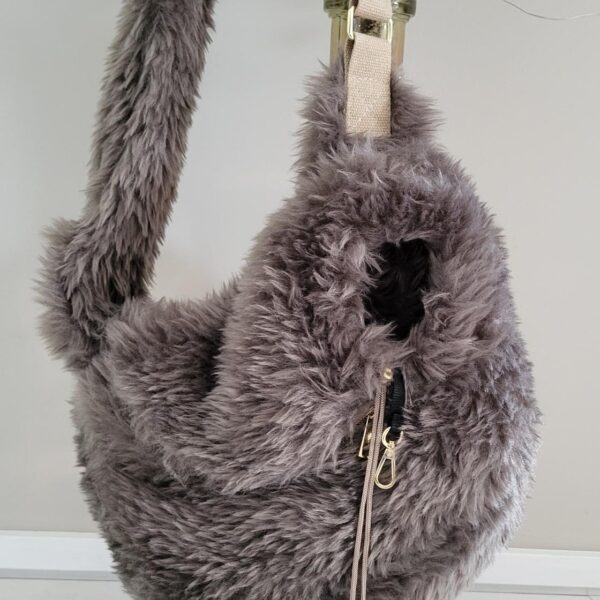 hundewerk Hundetasche Slingbag Zottel Fango