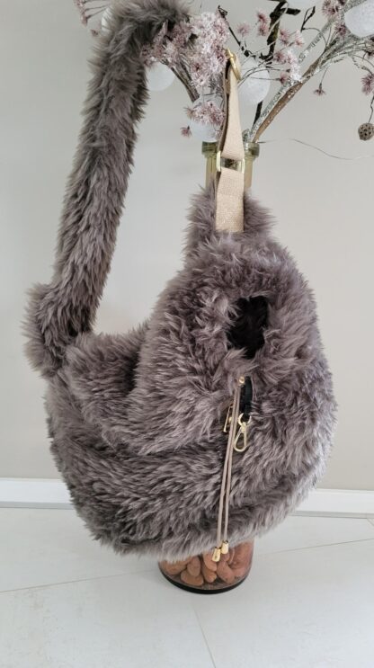 hundewerk Hundetasche Slingbag Zottel Burro – Bild 2