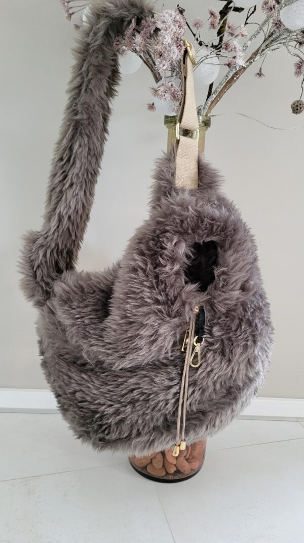 hundewerk Hundetasche Slingbag Zottel Burro – Bild 2