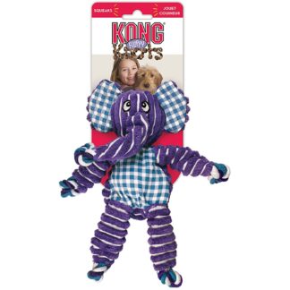 Hundespielzeug KONG® Floppy Knots Elefant 36 cm