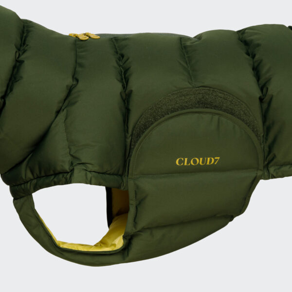 CLOUD7 Hundemantel Alaska Olive 2024 – Bild 4