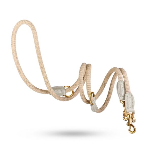 MALUCCHI Hundeleine Movie Cotton Burro Gold