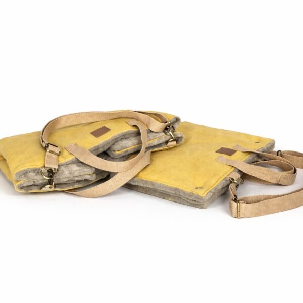 hundewerk Hundeplaid Denim Gelb