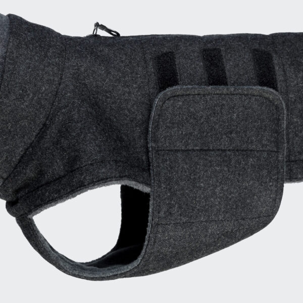 CLOUD7 Hundemantel DACKEL Brooklyn Flanell Anthra – Bild 2