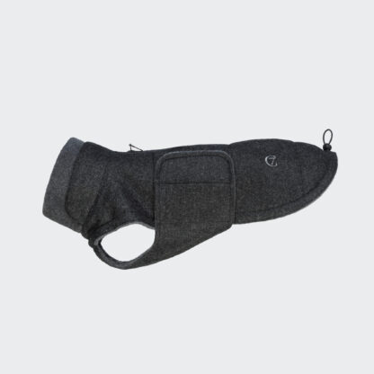 CLOUD7 Hundemantel DACKEL Brooklyn Flanell Anthra