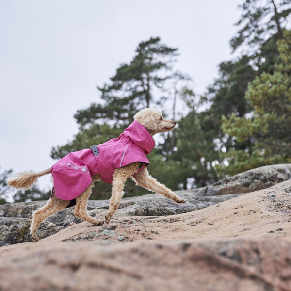 Hurtta Regenmantel Monsoon ECO II Pink