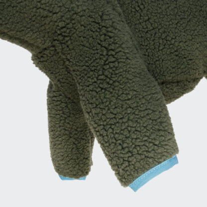 CLOUD7 Hundepullover Windhund Cornwall Teddy Olive – Bild 4
