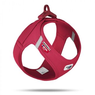 CURLI Weste Harness Verschluss AIR-MESH Rot
