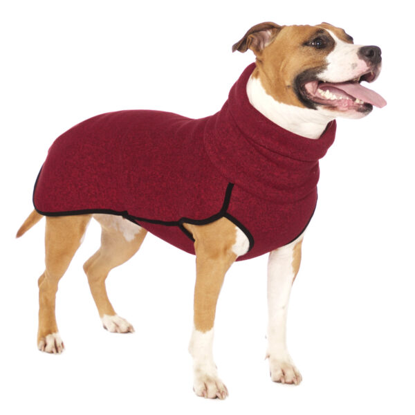 SOFA Dog Wear Hundepullover Vinc Bull Jumper Himbeer