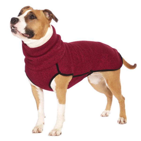 SOFA Dog Wear Hundepullover Vinc Bull Jumper Himbeer