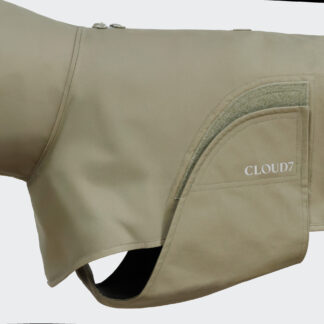 CLOUD7 Hunderegenmantel Helgoland Olive