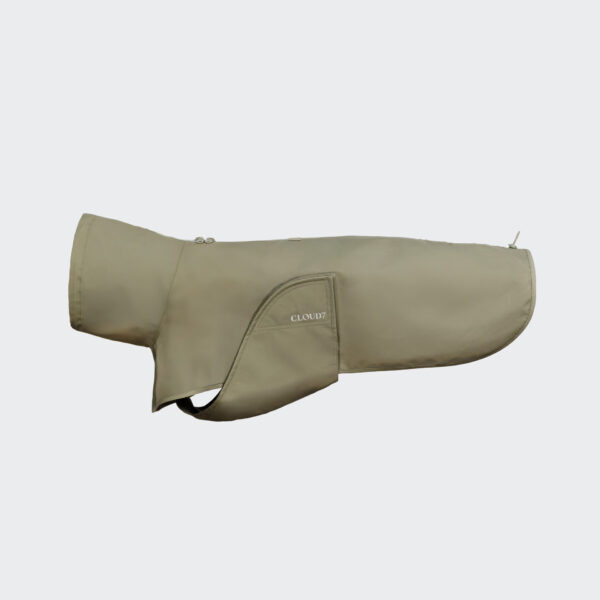 CLOUD7 Hunderegenmantel Helgoland Olive