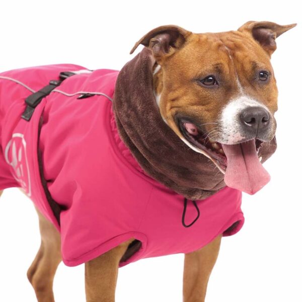SOFA Dog Wear Hundemantel Gehry K2 Magenta – Bild 3