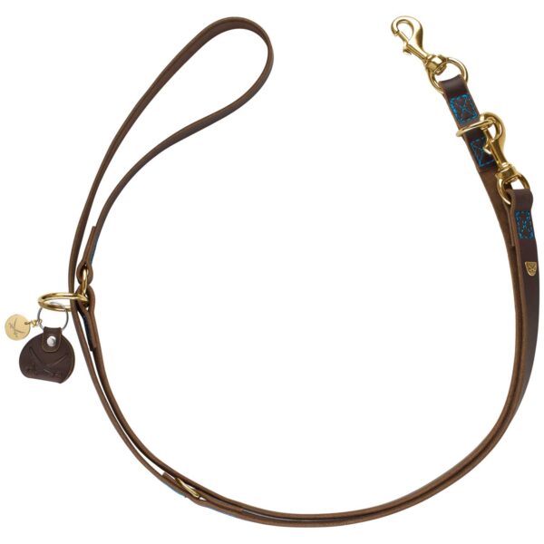 HUNTER Hundeleine Sansibar Dunkelbraun