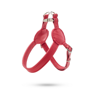 MALUCCHI Hundeleine Movie Nylon Rot-Beige