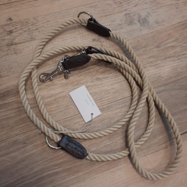 hundewerk Hundeleine Nautic Rope Braun