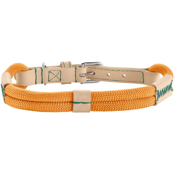 HUNTER Hundehalsband Malia Apricot/Natur
