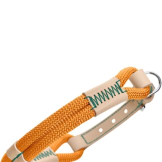 HUNTER Hundehalsband Malia Apricot/Natur