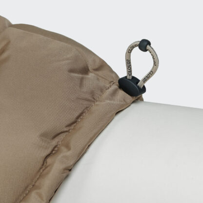 Cloud7 Dog Coat Alaska Sandy Brown Detail 3 On Grey