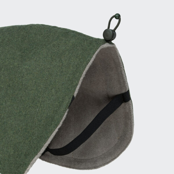 CLOUD7 Hundemantel Brooklyn Long Flannel Fern Green