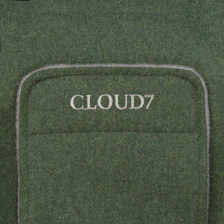 CLOUD7 Hundemantel Brooklyn Long Flannel Fern Green