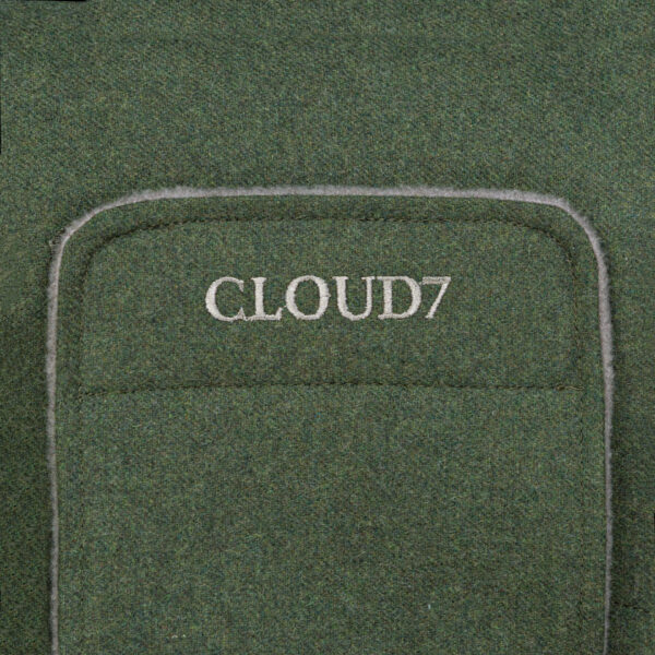 CLOUD7 Hundemantel Brooklyn Long Flannel Fern Green