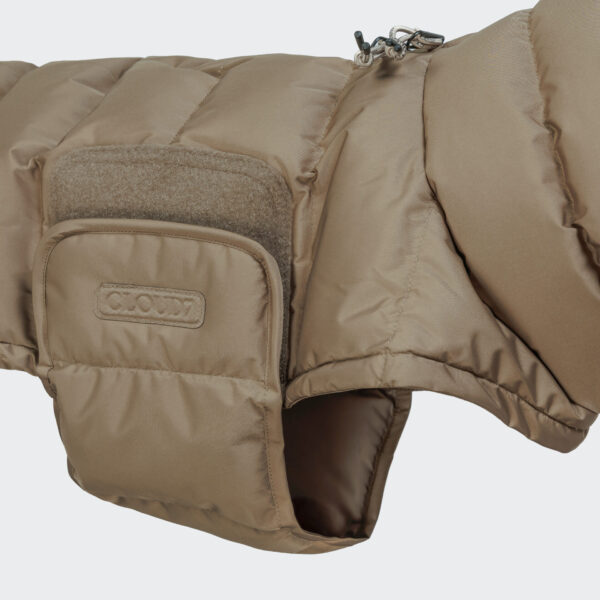 CLOUD7 Hundemantel Alaska Fr. Bulldogge Sandy Brown