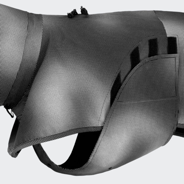 CLOUD7 Hunderegenmantel Aktiv Black