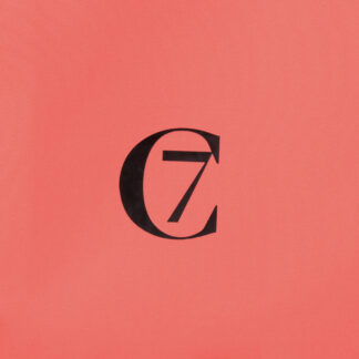 CLOUD7 Hunderegenmantel Aktiv Peach/Neon Pink