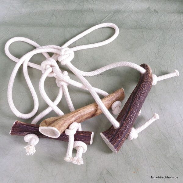 Geweih-Beissring aus Hirschhorn