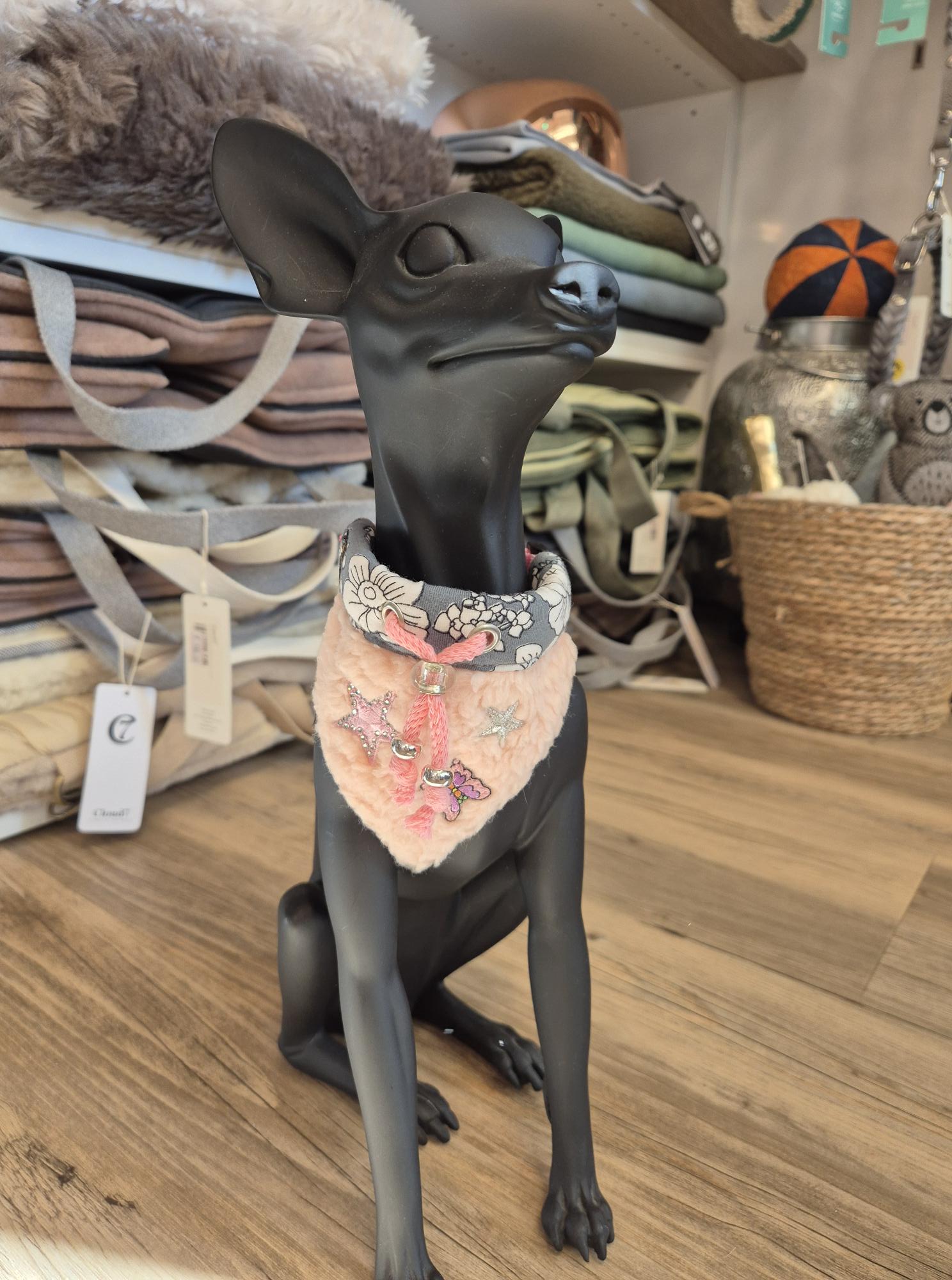 Moo & Marlii Winterbandana Cosy Glam Pink