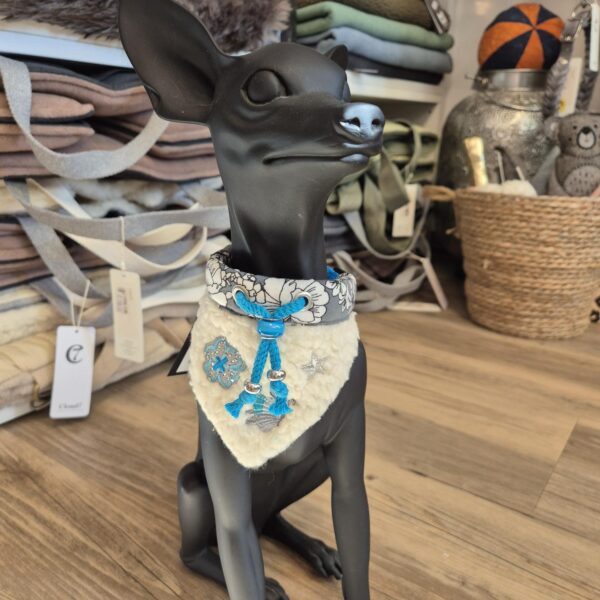 Moo & Marlii Winterbandana Cosy Glam Türkis