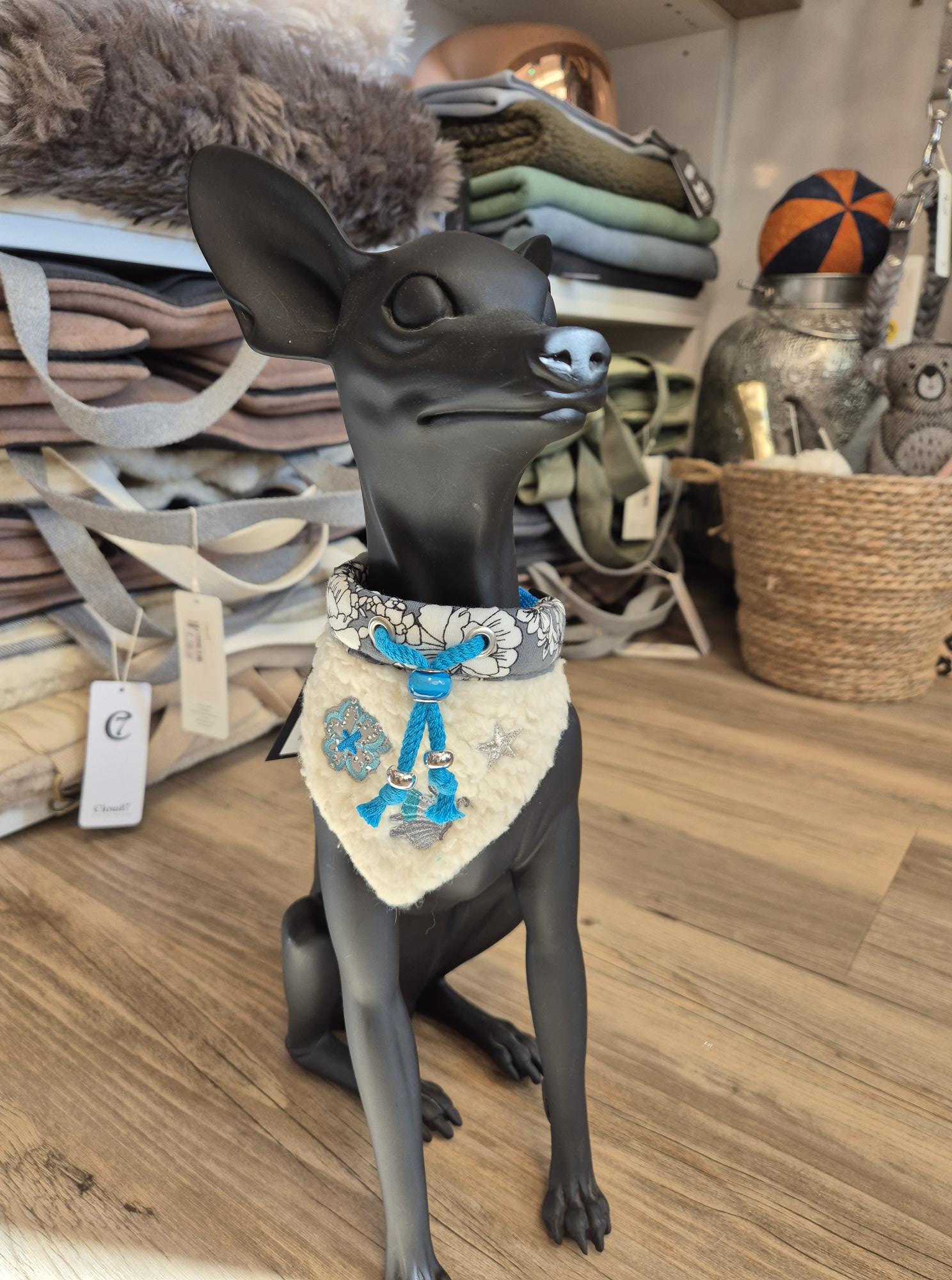 Moo & Marlii Winterbandana Cosy Glam Türkis