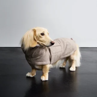 CLOUD7 Hundemantel DACKEL Brooklyn Tweed Beige