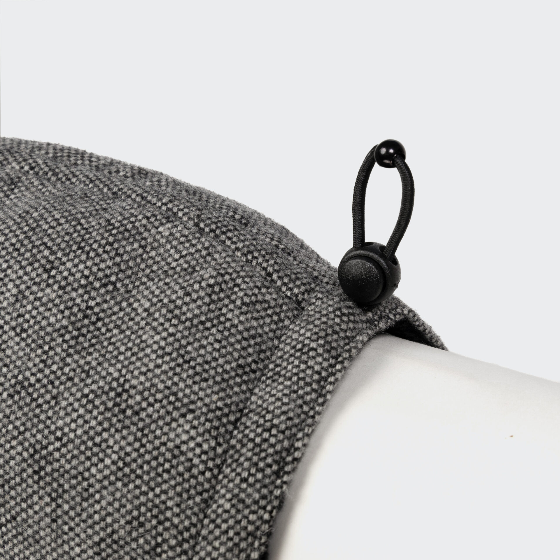 Cloud7 Dog Coat Brooklyn Tweed Black Long Detail 2 On Grey (1)