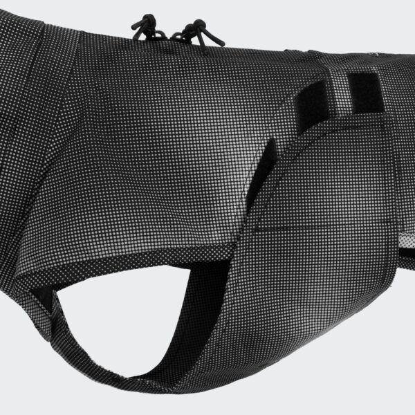 CLOUD7 Hunderegenmantel Dackel Aktiv Black