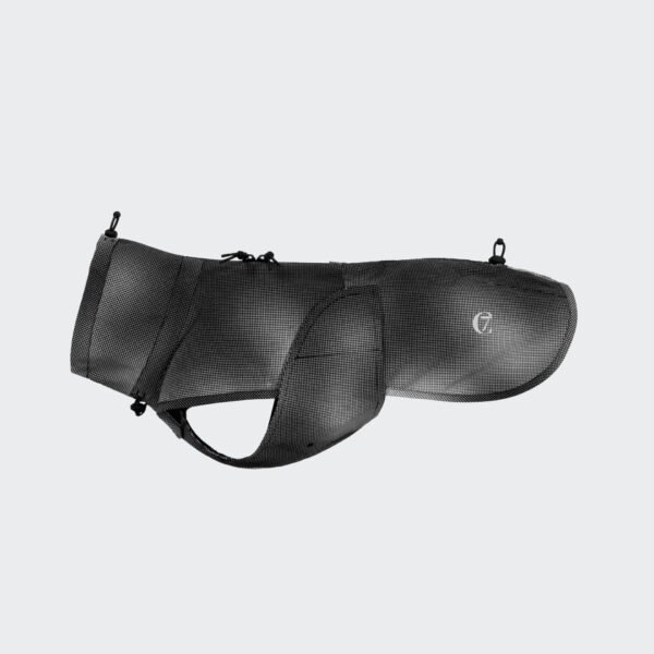 CLOUD7 Hunderegenmantel Dackel Aktiv Black