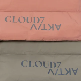 CLOUD7 Hundereisebett & Tote Bag AKTIV Khaki/Peach
