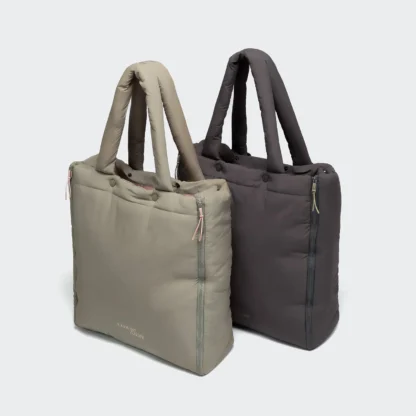 Cloud7 Dog Travel Bad Puffer Darkgrey Khaki On Grey