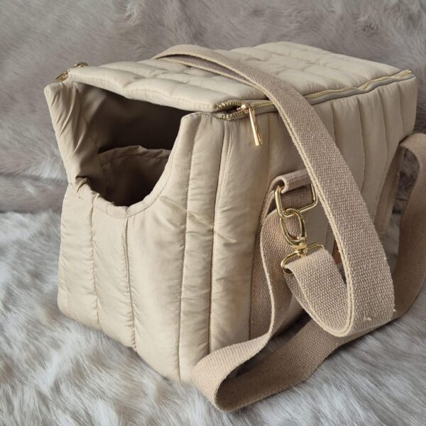 hundewerk Hundetasche MOLA Stepp Beige
