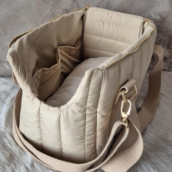 hundewerk Hundetasche MOLA Stepp Beige