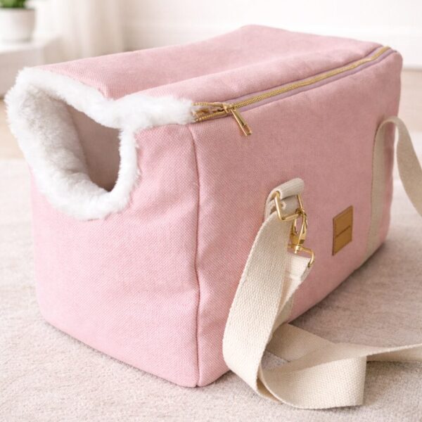 hundewerk Hundetasche MOLA Denim Rose