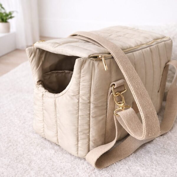 hundewerk Hundetasche MOLA Stepp Beige