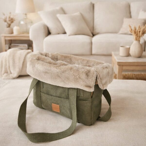hundewerk Hundetasche Lina Denim Olive