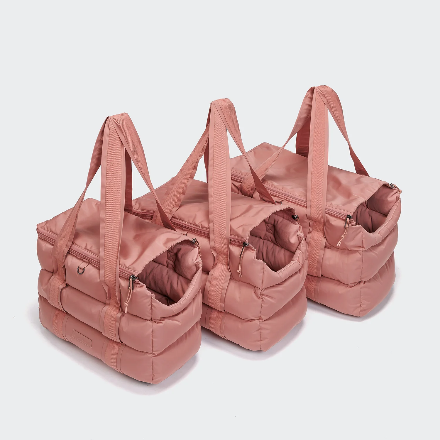 Cloud7 Dog Carrier Montreal Fadedrose S M L On Grey