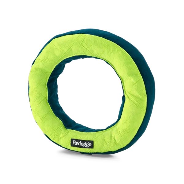 Redoggo Hundespielzeug Donut Neon-Petrol