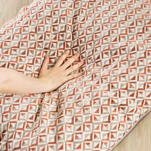 DOGSTYLER Hundekissen KURT Duo Creme/Orange