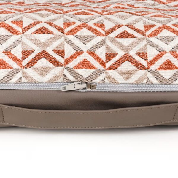 DOGSTYLER Hundekissen KURT Duo Creme/Orange