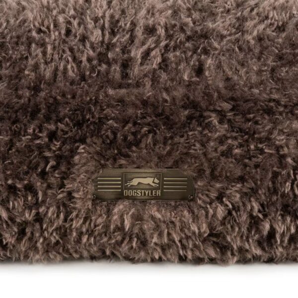 DOGSTYLER Hundekissen KIRA Curly Braun