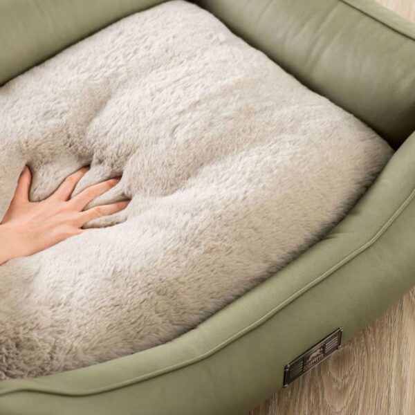 DOGSTYLER Hundebett BRUNO Soft Grün